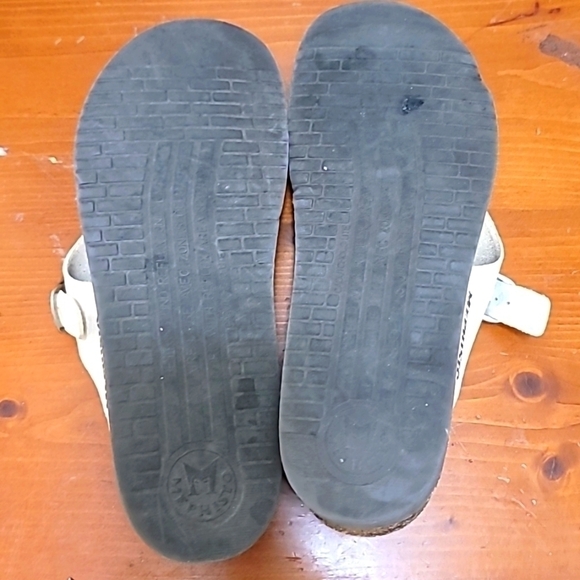 MEPHISTO HELEN WOMEN'S  LEATHER SANDAL IN CREAM SIZE 42 OR 11.5 - Picture 6 of 10